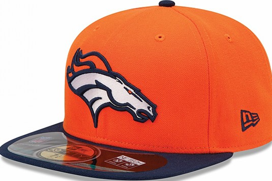 Denver Broncos NFL Sideline Fitted Hat SF12